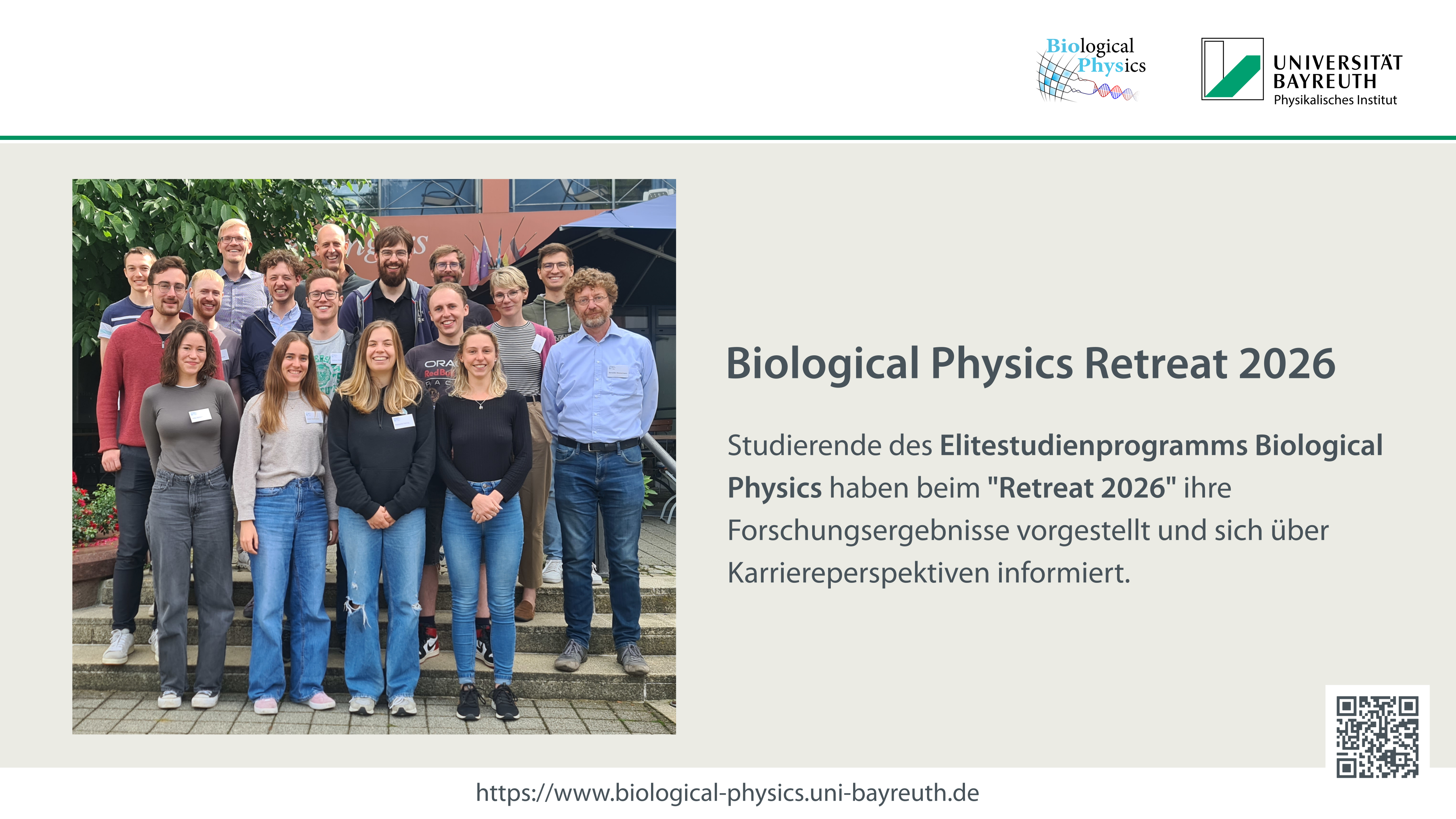 Biologica Physics Retreat 2026