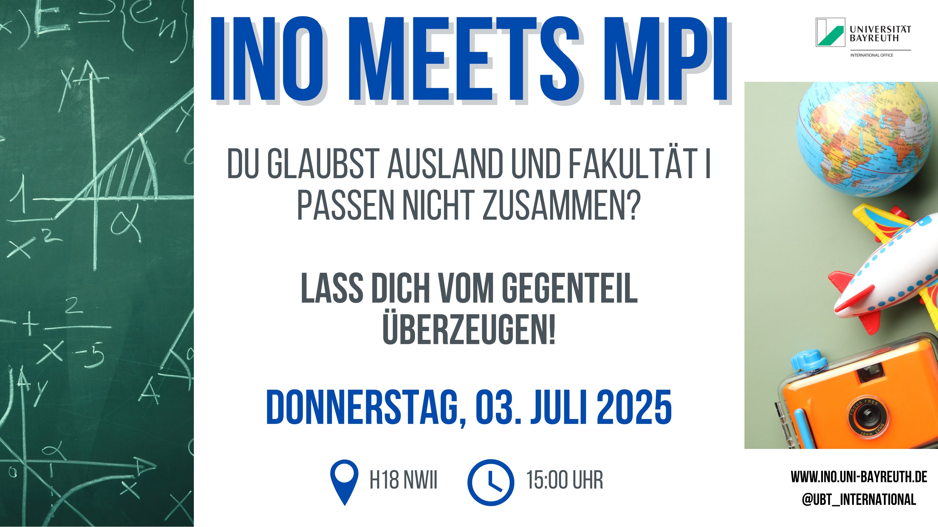 INO meets MPI