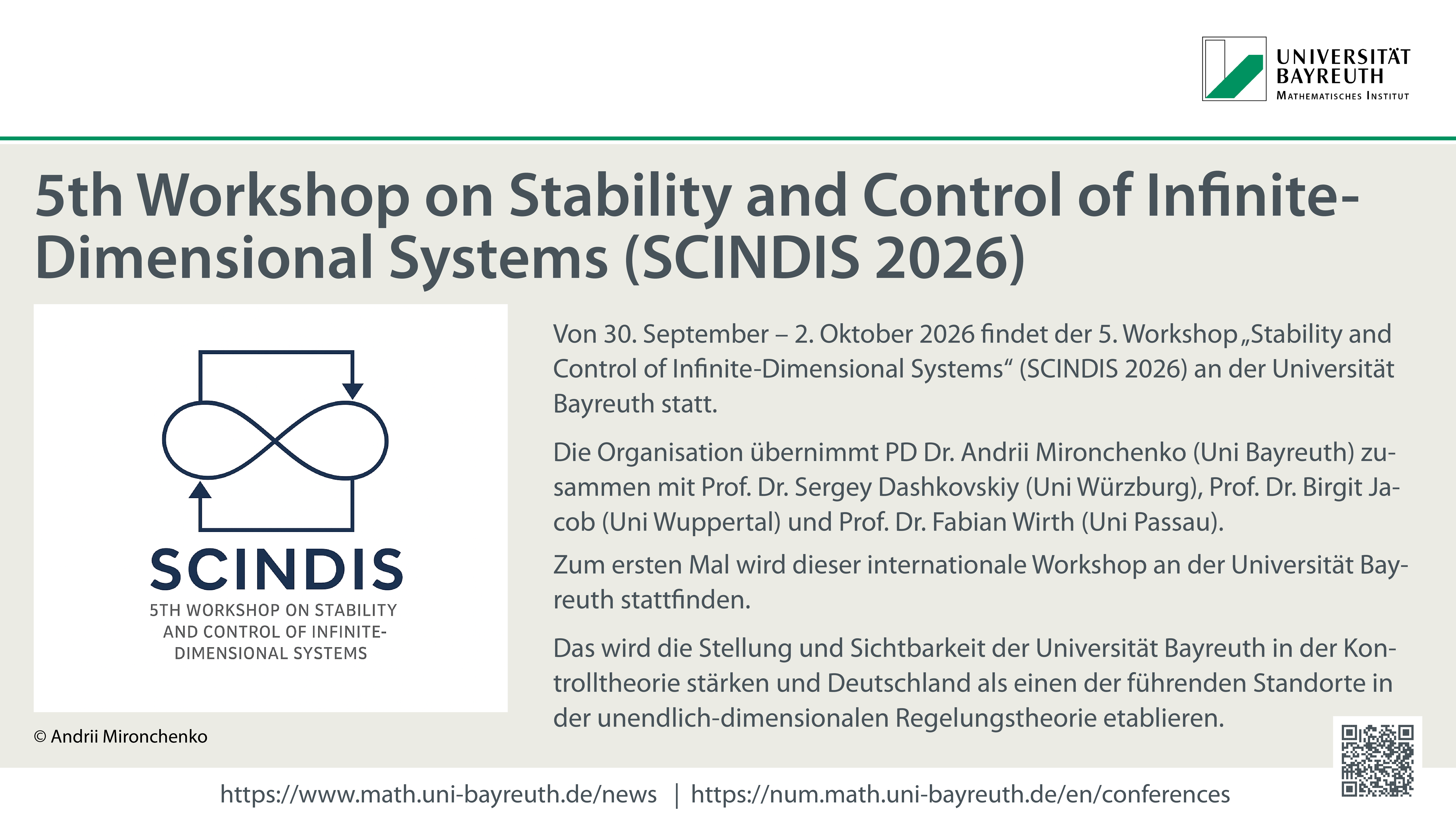 SCINDIS 2026